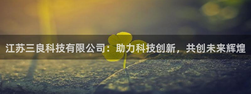 江苏三良科技有限公司：助力科技创新，共创未来辉煌
